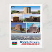 Azerbeidzjan - Nakhchivan - Mosaic - Briefkaart (Voorkant)