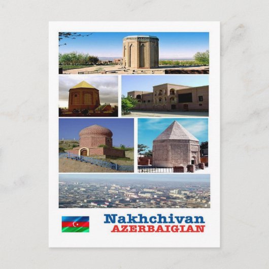 Azerbeidzjan - Nakhchivan - Mosaic - Briefkaart (Voorkant)