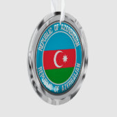 Azerbeidzjan Ronde Embleem Ornament (voorkant)
