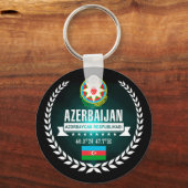 Azerbeidzjan Sleutelhanger (Voorkant)