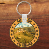 Azerbeidzjan Sleutelhanger (Voorkant)
