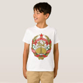Azerbeidzjan SSR-wapenlaag T-shirt (Voorkant volledig)