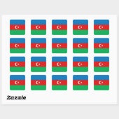 Azerbeidzjan sticker met vlag (Vel)