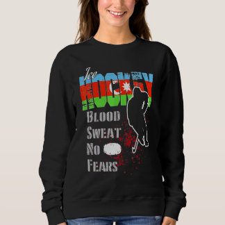 Azerbeidzjan Supporter Blood Sweat Geen angst Ice  Trui