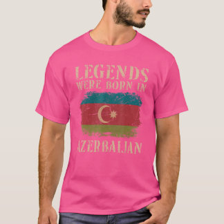 Azerbeidzjan van de Azerbeidzjaanse vlag T-shirt