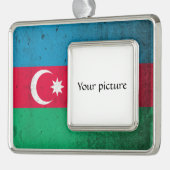 Azerbeidzjan Verzilverd Omlijst Ornament (Links)