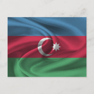 Azerbeidzjan vlag briefkaart