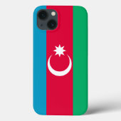 Azerbeidzjan vlag Case-Mate iPhone case (Achterkant)