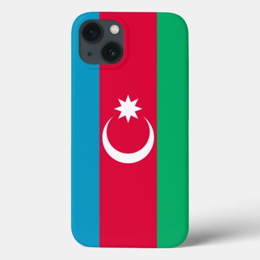 Azerbeidzjan vlag Case-Mate iPhone case (Achterkant)