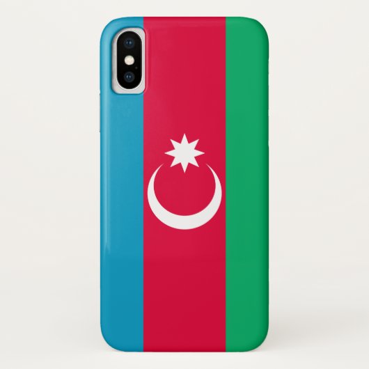 Azerbeidzjan vlag Case-Mate iPhone case (Achterkant)