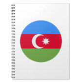 Azerbeidzjan vlag notitieboek (Voorkant)