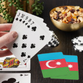 Azerbeidzjan vlag pokerkaarten (Insitu)