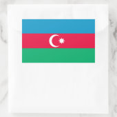 Azerbeidzjan vlag sticker (Tas)