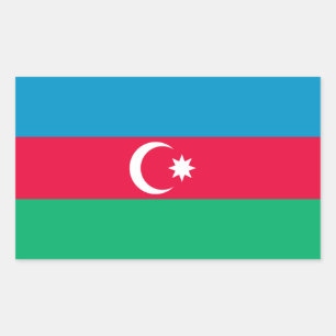 Azerbeidzjan vlag sticker
