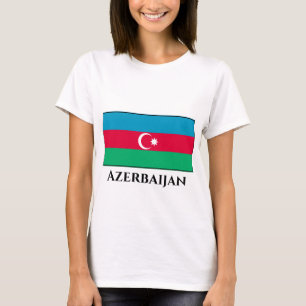 Azerbeidzjan vlag t-shirt