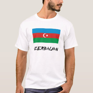 Azerbeidzjan vlag t-shirt