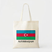 Azerbeidzjan vlag tote bag (Voorkant)
