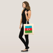 Azerbeidzjan vlag tote bag (Voorkant (model))