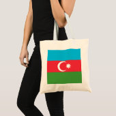 Azerbeidzjan vlag tote bag (Voorkant (product))