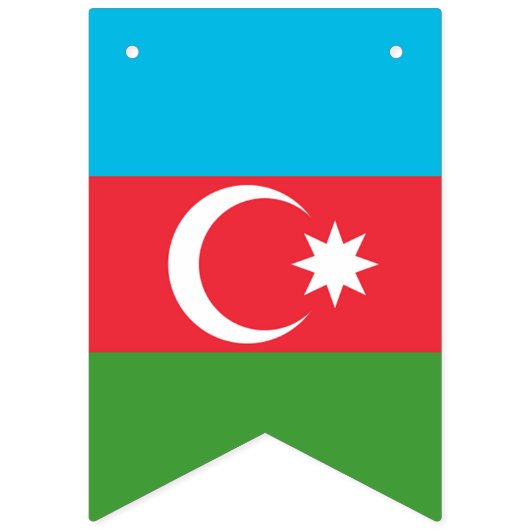 Azerbeidzjan vlag vlaggetjes (Eerste vlag)