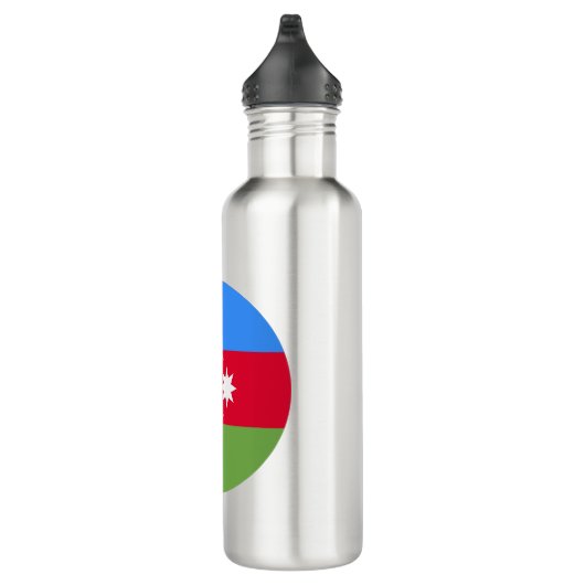 Azerbeidzjan vlag waterfles (Rechts)