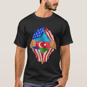 Azerbeidzjan voor het Opperste Azerbeidzjaanse erf T-shirt