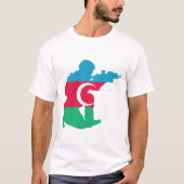 Azerbeidzjan zegel t-shirt (Voorkant)