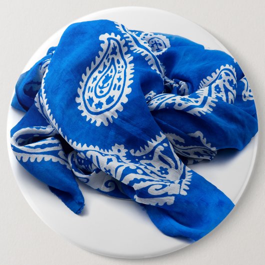 Azerbeidzjani Kelaghayi Ronde Button 6,0 Cm (Voorkant)