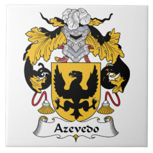 Azevedo Family Crest Tegeltje