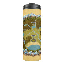 Azhidar Zher (kaart) Thermische Tumbler