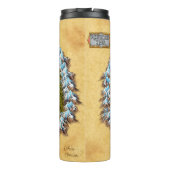 Azhidar Zher (kaart) Thermische Tumbler Thermosbeker (Achterkant)