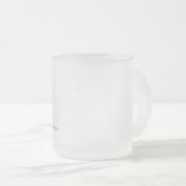 AZI-Mok Matglas Koffiemok (Voorkant rechts)