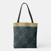 Aziatisch Abstract Tote Bag (Achterkant)