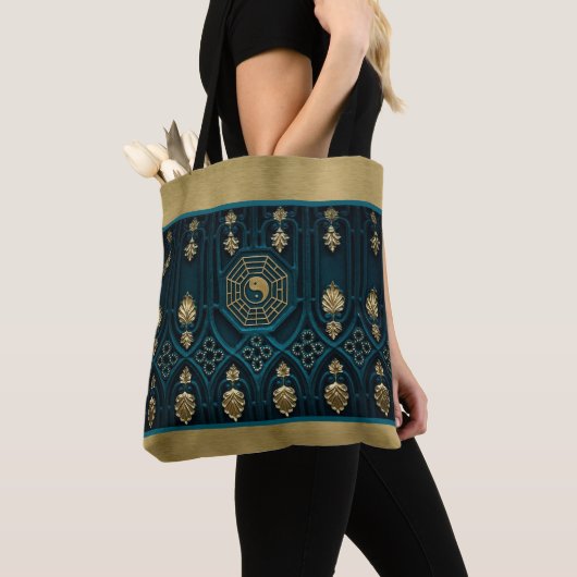 Aziatisch Abstract Tote Bag (Dichtbij)