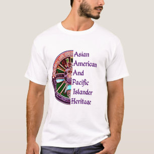 Aziatisch Amerikaans en Pacifisch Eiland Erfgoed T T-shirt