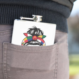 Aziatisch-Amerikaanse en Pacifische Eilanden Erfgo Heupfles