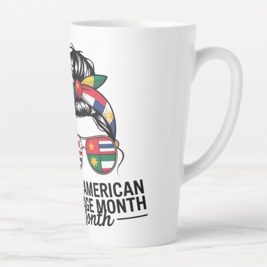 Aziatisch-Amerikaanse en Pacifische Eilanden Erfgo Latte Mok (Rechts)