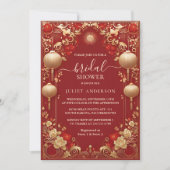 Aziatisch Chinees tweetalig hei vet Vrijgezellenfe Kaart (Voorkant)