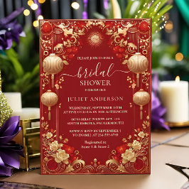 Aziatisch Chinees tweetalig hei vet Vrijgezellenfe Kaart