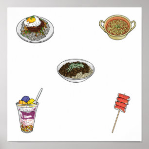 Aziatisch collectie poster