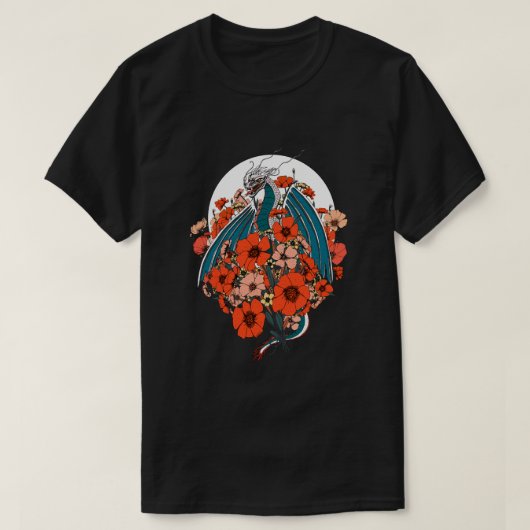 Aziatisch Draak Logo T-shirt (Design voorkant)
