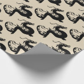 Aziatisch Draken Inpakpapier (Hoek)