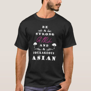 Aziatisch dubbel burgerschap t-shirt