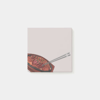 Aziatisch eten 12 plaknotities post-it® notes