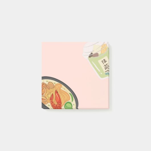 Aziatisch eten 14 plaknotities post-it® notes (Voorkant)