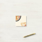 Aziatisch eten 17 sticky note (Op bureau)