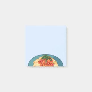 Aziatisch eten 7 plaknotities post-it® notes