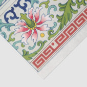 Aziatisch floraal decoupage papier (Detail)