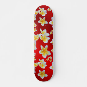 Aziatisch, geel, wit, bloei, helder, goud, bloem persoonlijk skateboard
