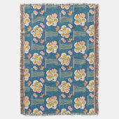 Aziatisch geïnspireerde gooi deken met noedels (Voorkant Verticaal)